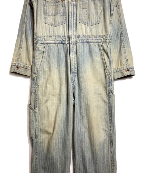 COOTIE PRODUCTIONS（クーティープロダクツ）COOTIE PRODUCTIONS (クーティープロダクツ) デニムオールインワン インディゴ サイズ:Lの古着・服飾アイテム