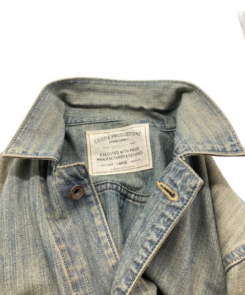 COOTIE PRODUCTIONS（クーティープロダクツ）COOTIE PRODUCTIONS (クーティープロダクツ) デニムオールインワン インディゴ サイズ:Lの古着・服飾アイテム