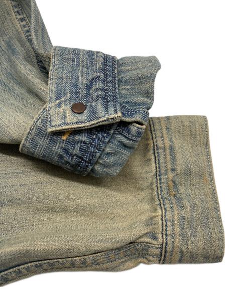 COOTIE PRODUCTIONS（クーティープロダクツ）COOTIE PRODUCTIONS (クーティープロダクツ) デニムオールインワン インディゴ サイズ:Lの古着・服飾アイテム