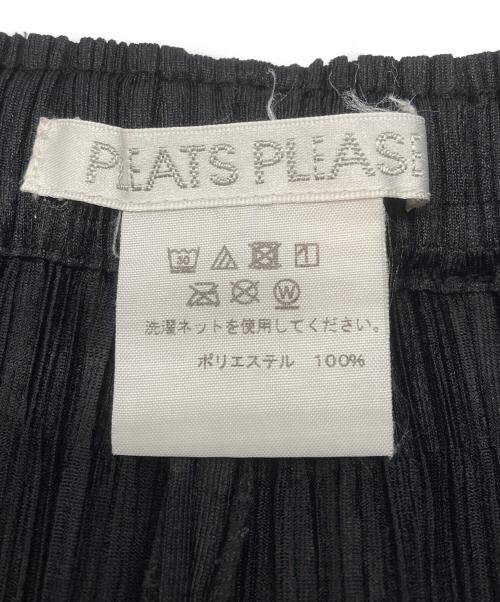 PLEATS PLEASE（プリーツプリーズ）PLEATS PLEASE (プリーツプリーズ) プリーツロングパンツ ブラック サイズ:2の古着・服飾アイテム