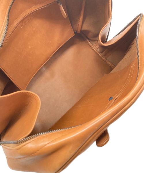 BOTTEGA VENETA（ボッテガベネタ）BOTTEGA VENETA (ボッテガベネタ) イントレチャートミニボストンバッグ ブラウンの古着・服飾アイテム