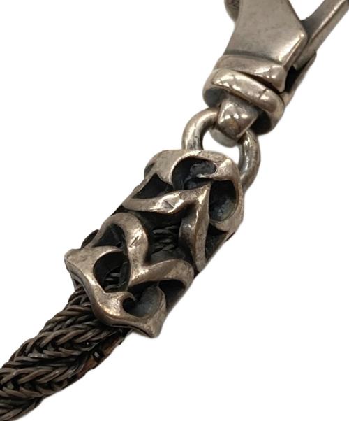 emanuele bicocchi（エマヌエーレ ビコッキ）emanuele bicocchi (エマヌエーレ ビコッキ) 2連チェーンブレスレット シルバーの古着・服飾アイテム