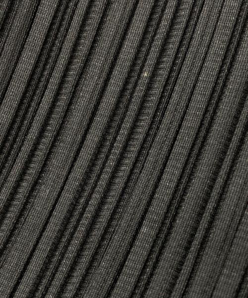 PLEATS PLEASE（プリーツプリーズ）PLEATS PLEASE (プリーツプリーズ) プリーツロングカーディガン ブラック サイズ:2の古着・服飾アイテム