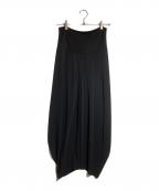 ISSEY MIYAKEイッセイミヤケ）の古着「変形サルエルパンツ」｜ブラック