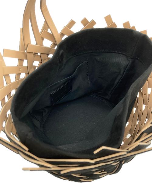 MARY AL TERNA（メアリオルターナ）MARY AL TERNA (メアリオルターナ) メアリオルターナバスケットバッグ ブラックの古着・服飾アイテム