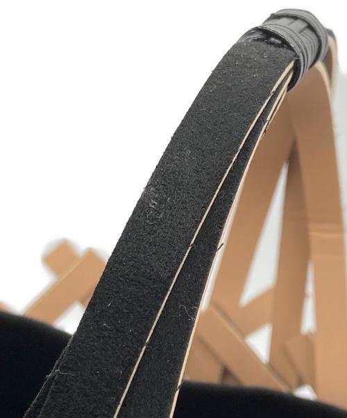 MARY AL TERNA（メアリオルターナ）MARY AL TERNA (メアリオルターナ) メアリオルターナバスケットバッグ ブラックの古着・服飾アイテム