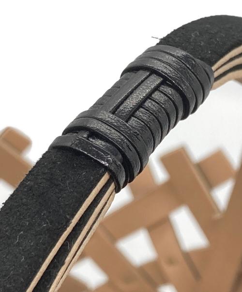 MARY AL TERNA（メアリオルターナ）MARY AL TERNA (メアリオルターナ) メアリオルターナバスケットバッグ ブラックの古着・服飾アイテム