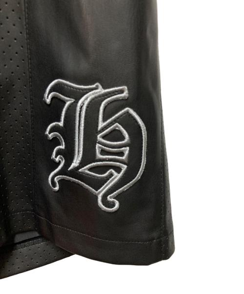 BREATH（ブレス）BREATH (ブレス) FAUX LEATHER SHORTS ブラック サイズ:XLの古着・服飾アイテム