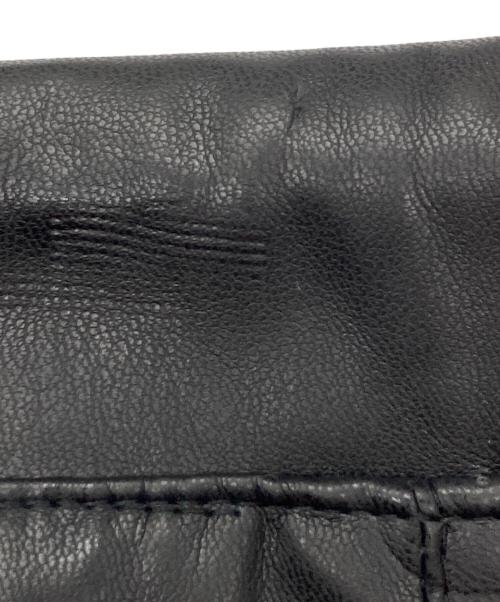 BREATH（ブレス）BREATH (ブレス) FAUX LEATHER SHORTS ブラック サイズ:XLの古着・服飾アイテム