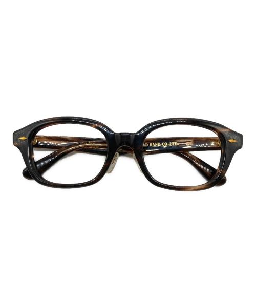 GLAD HAND（グラッドハンド）GLAD HAND (グラッドハンド) 丹羽雅彦 (丹羽雅彦) 伊達眼鏡 ブラウンの古着・服飾アイテム