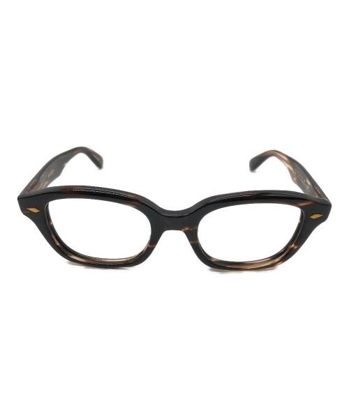 GLAD HAND（グラッドハンド）GLAD HAND (グラッドハンド) 丹羽雅彦 (丹羽雅彦) 伊達眼鏡 ブラウンの古着・服飾アイテム