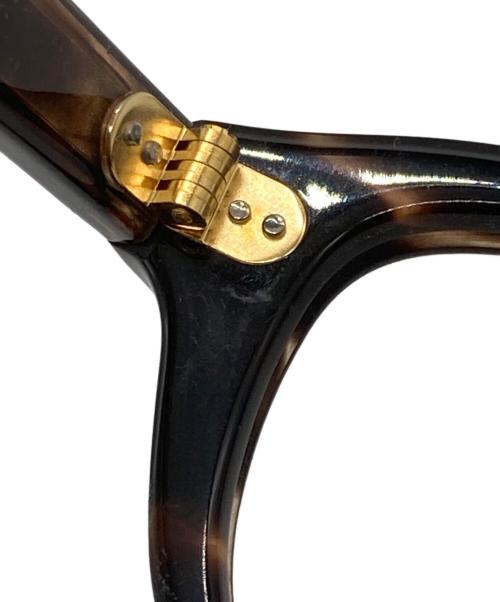 GLAD HAND（グラッドハンド）GLAD HAND (グラッドハンド) 丹羽雅彦 (丹羽雅彦) 伊達眼鏡 ブラウンの古着・服飾アイテム