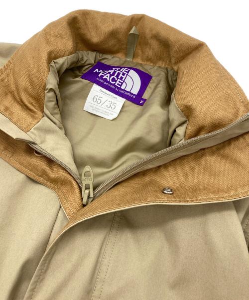 THE NORTHFACE PURPLELABEL（ザ・ノースフェイス パープルレーベル）THE NORTHFACE PURPLELABEL (ザ・ノースフェイス パープルレーベル) 65/35 MOUNTAIN COAT ブラウン サイズ:Ｍの古着・服飾アイテム