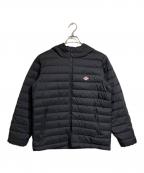 DANTONダントン）の古着「NYLON TAFFETA MIDDLE DOWN HOODED JACKET/ナイロンタフタ ミドルダウン」｜ブラック