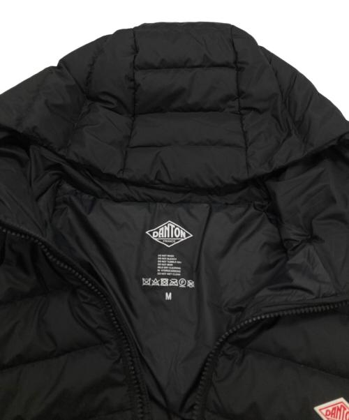 DANTON（ダントン）DANTON (ダントン) NYLON TAFFETA MIDDLE DOWN HOODED JACKET/ナイロンタフタ ミドルダウン ブラック サイズ:Ｍの古着・服飾アイテム