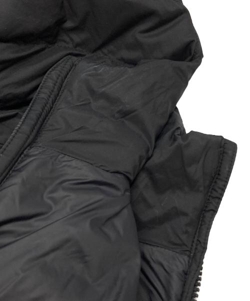 DANTON（ダントン）DANTON (ダントン) NYLON TAFFETA MIDDLE DOWN HOODED JACKET/ナイロンタフタ ミドルダウン ブラック サイズ:Ｍの古着・服飾アイテム