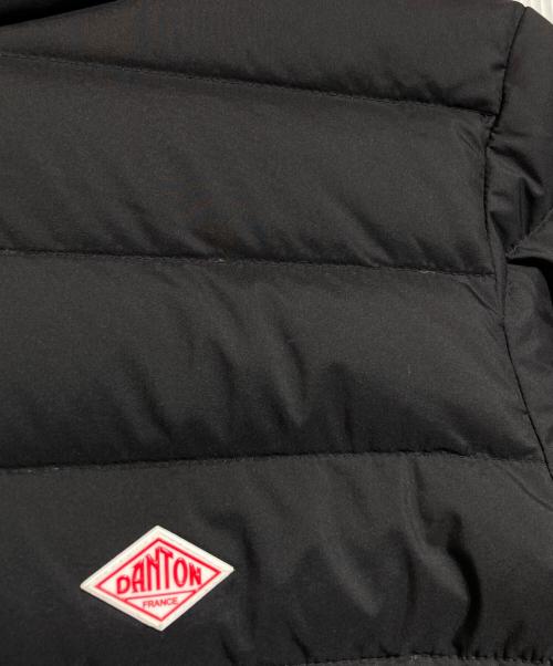 DANTON（ダントン）DANTON (ダントン) NYLON TAFFETA MIDDLE DOWN HOODED JACKET/ナイロンタフタ ミドルダウン ブラック サイズ:Ｍの古着・服飾アイテム
