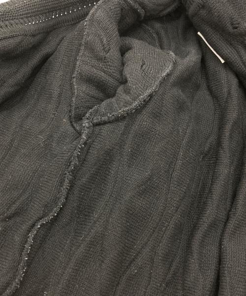 kota gushiken（コウタグシケン）kota gushiken (コウタグシケン) Monochrome Guushiカーディガン ブラック サイズ:1の古着・服飾アイテム
