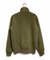 RRL (ダブルアールエル) ニット×ボアフリースジャケット カーキ サイズ:XS：23000円