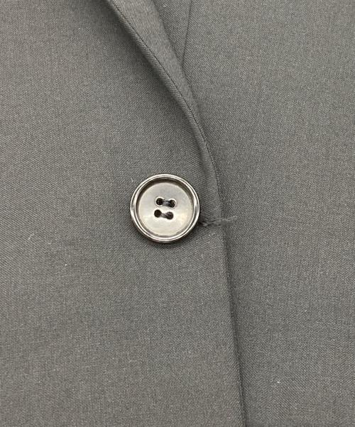 DIOR HOMME（ディオール オム）DIOR HOMME (ディオール オム) ピークドラペルセットアップスーツ ブラック サイズ:44の古着・服飾アイテム