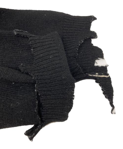 SAINT MICHAEL（セントマイケル）SAINT MICHAEL (セントマイケル) SEX PISTOLS (セックスピストルズ) SP CREW KNT ブラック サイズ:XLの古着・服飾アイテム