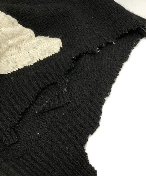 SAINT MICHAEL（セントマイケル）SAINT MICHAEL (セントマイケル) SEX PISTOLS (セックスピストルズ) SP CREW KNT ブラック サイズ:XLの古着・服飾アイテム