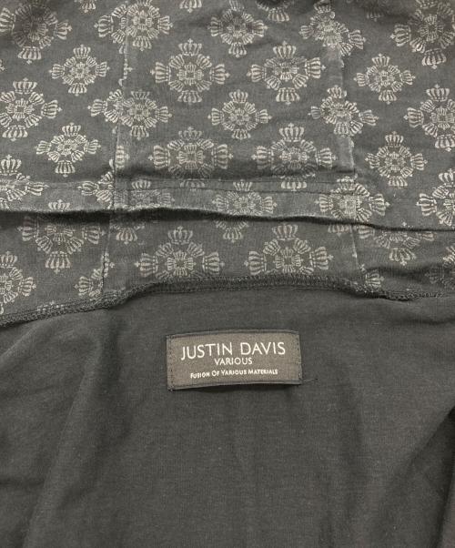 JUSTIN DAVIS（ジャスティンデイビス）JUSTIN DAVIS (ジャスティンデイビス) STEPHALIAM HOODED ブラック サイズ:XLの古着・服飾アイテム