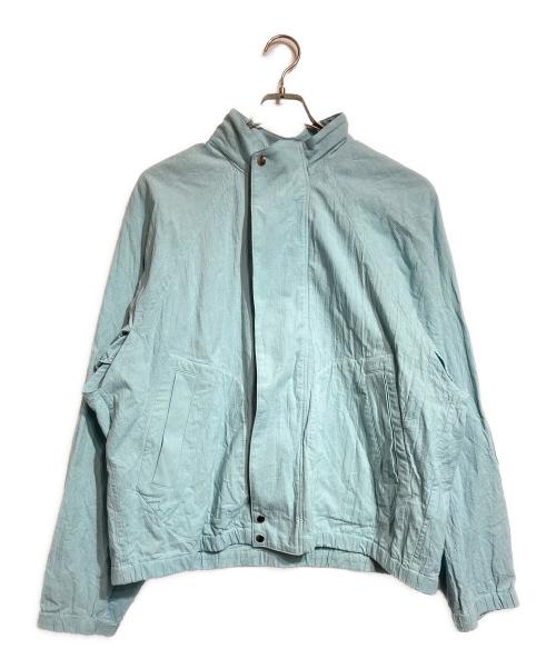 SYUMAN.（シュウマン）SYUMAN. (シュウマン) コットンリネンジャケット ブルー サイズ:2の古着・服飾アイテム