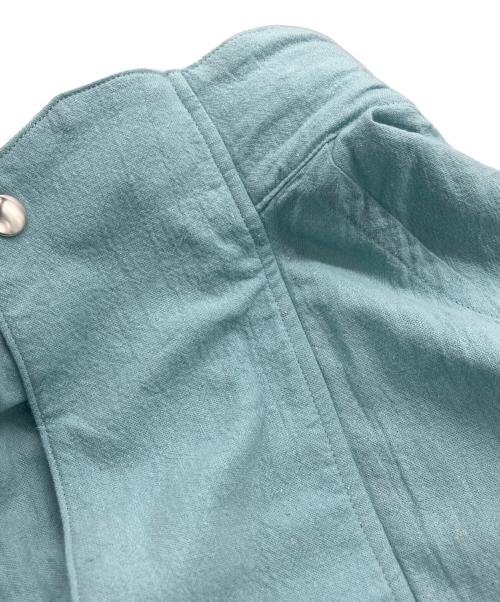SYUMAN.（シュウマン）SYUMAN. (シュウマン) コットンリネンジャケット ブルー サイズ:2の古着・服飾アイテム