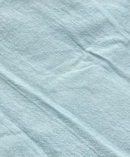 SYUMAN.（シュウマン）SYUMAN. (シュウマン) URBAN LINEN-TROUSERS ブルー サイズ:2の古着・服飾アイテム