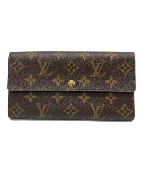 LOUIS VUITTON（ルイ ヴィトン）LOUIS VUITTON (ルイ ヴィトン) 長財布 ブラウンの古着・服飾アイテム