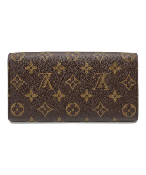 LOUIS VUITTON（ルイ ヴィトン）LOUIS VUITTON (ルイ ヴィトン) 長財布 ブラウンの古着・服飾アイテム