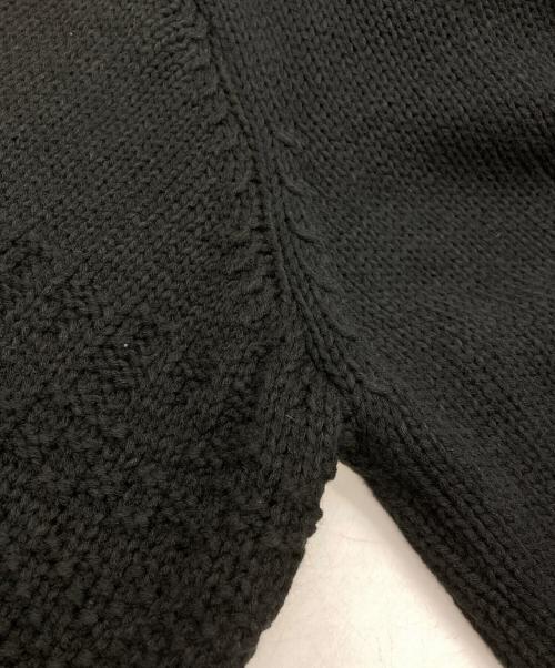 s'yte（サイト）s'yte (サイト) BULKY WOOL LYNX HIGH NECK KNIT ブラック サイズ:3の古着・服飾アイテム