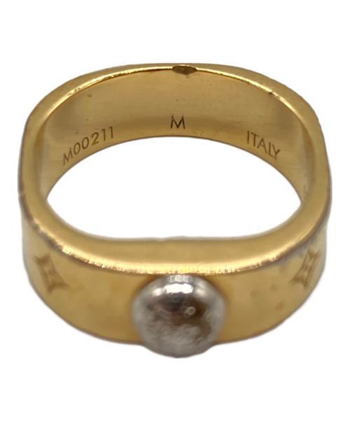 LOUIS VUITTON（ルイ ヴィトン）LOUIS VUITTON (ルイ ヴィトン) ナノグラムリング ゴールド サイズ:なし（12号相当）の古着・服飾アイテム