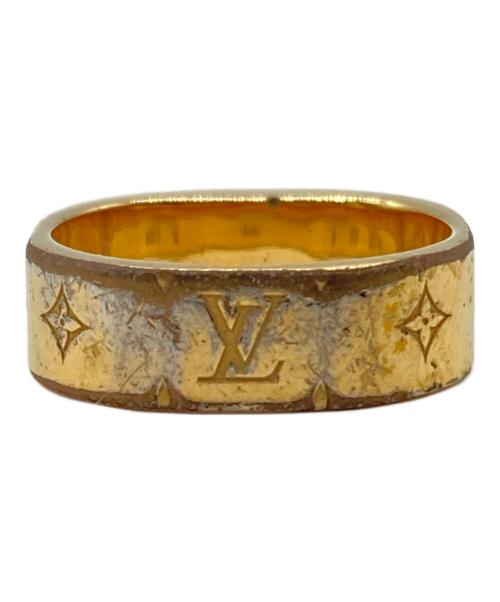 LOUIS VUITTON（ルイ ヴィトン）LOUIS VUITTON (ルイ ヴィトン) ナノグラムリング ゴールド サイズ:なし（12号相当）の古着・服飾アイテム