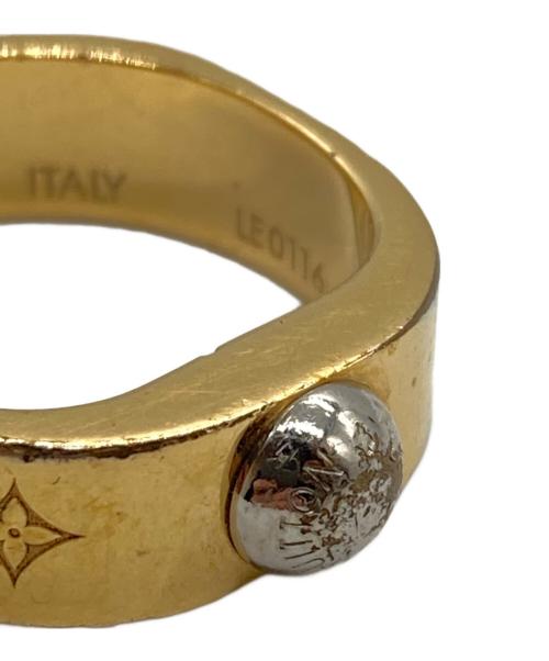 LOUIS VUITTON（ルイ ヴィトン）LOUIS VUITTON (ルイ ヴィトン) ナノグラムリング ゴールド サイズ:なし（12号相当）の古着・服飾アイテム