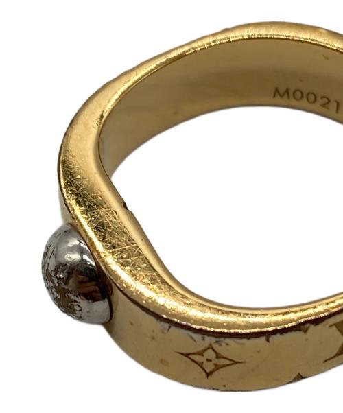 LOUIS VUITTON（ルイ ヴィトン）LOUIS VUITTON (ルイ ヴィトン) ナノグラムリング ゴールド サイズ:なし（12号相当）の古着・服飾アイテム