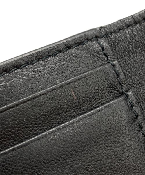 Christian Dior（クリスチャン ディオール）Christian Dior (クリスチャン ディオール) レディディオール ロータスウォレット ブラックの古着・服飾アイテム