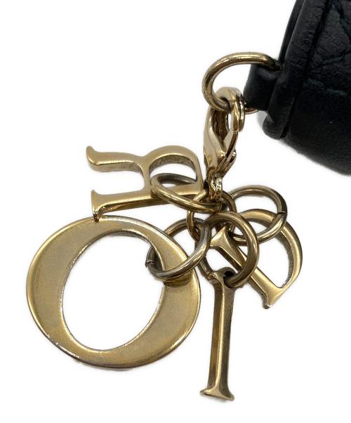 Christian Dior（クリスチャン ディオール）Christian Dior (クリスチャン ディオール) レディディオール ロータスウォレット ブラックの古着・服飾アイテム