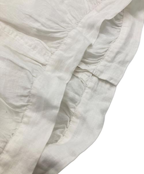 tricot COMME des GARCONS（トリココムデギャルソン）tricot COMME des GARCONS (トリココムデギャルソン) レースブラウス ホワイト サイズ:Sの古着・服飾アイテム