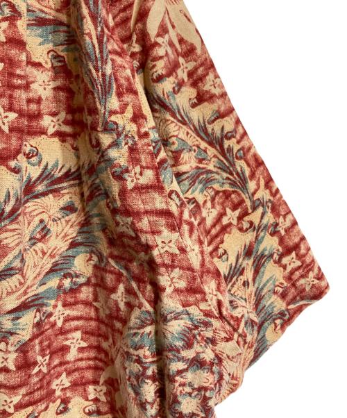 POLO RALPH LAUREN（ポロ・ラルフローレン）POLO RALPH LAUREN (ポロ・ラルフローレン) 総柄シャツ レッド サイズ:Mの古着・服飾アイテム