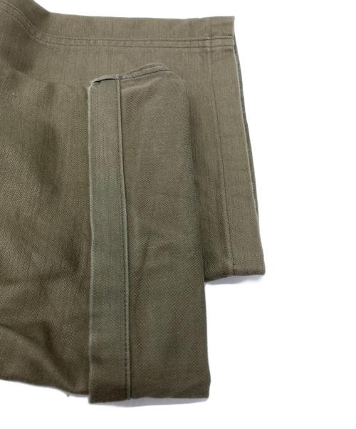 HYKE（ハイク）HYKE (ハイク) BACK SATIN BAKER PANTS グリーン サイズ:1の古着・服飾アイテム