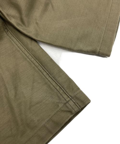 HYKE（ハイク）HYKE (ハイク) BACK SATIN BAKER PANTS グリーン サイズ:1の古着・服飾アイテム