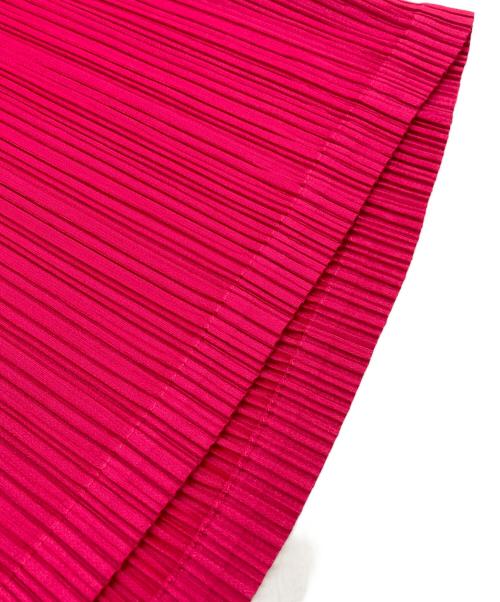 PLEATS PLEASE（プリーツプリーズ）PLEATS PLEASE (プリーツプリーズ) プリーツノースリーブワンピース ピンク サイズ:3の古着・服飾アイテム