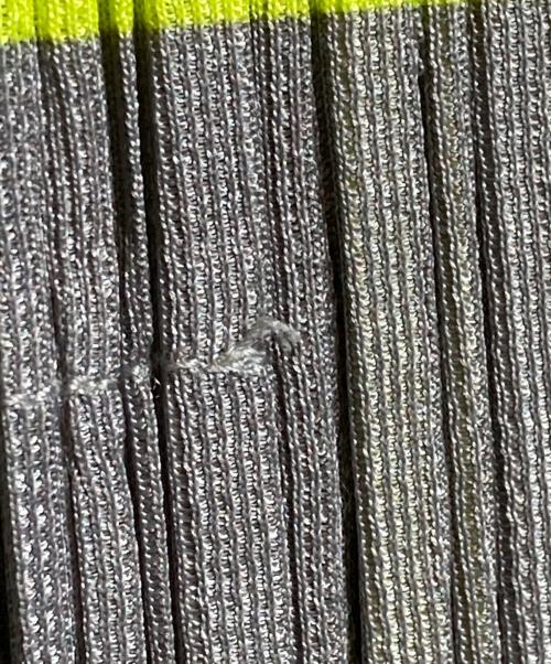 PLEATS PLEASE（プリーツプリーズ）PLEATS PLEASE (プリーツプリーズ) 1Bプリーツチェックジャケット グレー サイズ:3の古着・服飾アイテム