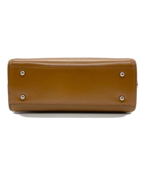 TOUT Y EST（トゥティエ）TOUT Y EST (トゥティエ) ミニボストンバッグ ブラウンの古着・服飾アイテム