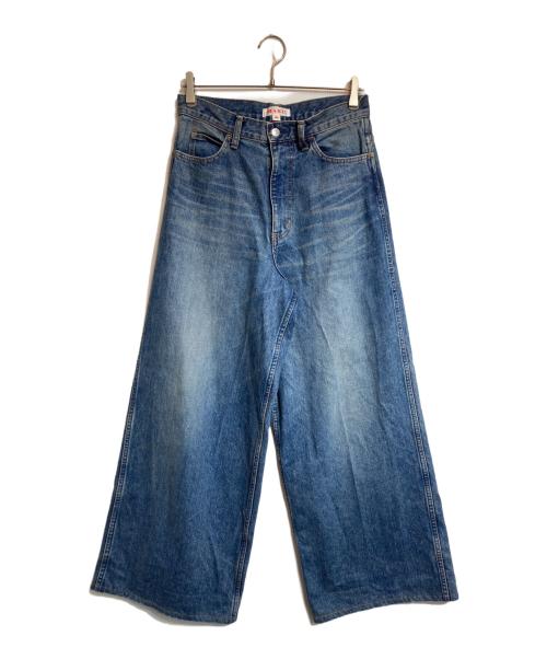 masu（エムエーエスユー）masu (エムエーエスユー) BOYS BAGGY JEANS インディゴ サイズ:46の古着・服飾アイテム