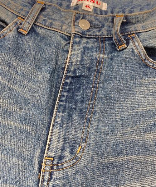 masu（エムエーエスユー）masu (エムエーエスユー) BOYS BAGGY JEANS インディゴ サイズ:46の古着・服飾アイテム