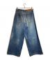 masu (エムエーエスユー) BOYS BAGGY JEANS インディゴ サイズ:46：28000円