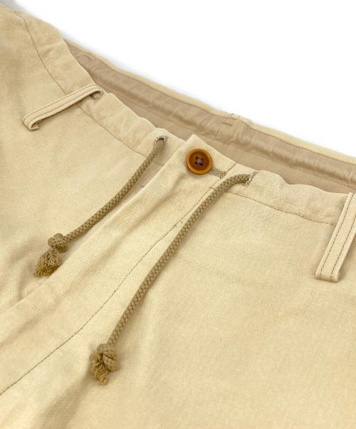 Yohji Yamamoto pour homme（ヨウジヤマモト プールオム）Yohji Yamamoto pour homme (ヨウジヤマモト プールオム) ワイドペインターパンツ イエロー サイズ:3の古着・服飾アイテム